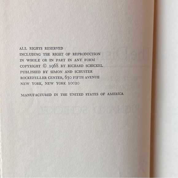 Vintage 1968 The Disney Version: The Life, Times, Art & Commerce of Walt Disney - Picture 8 of 10